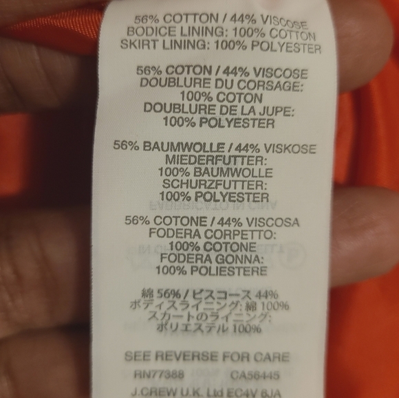 J. Crew | Women's Classic Red Rory Strapless Cocktail Dress (Size 16) - Picture 4 of 13